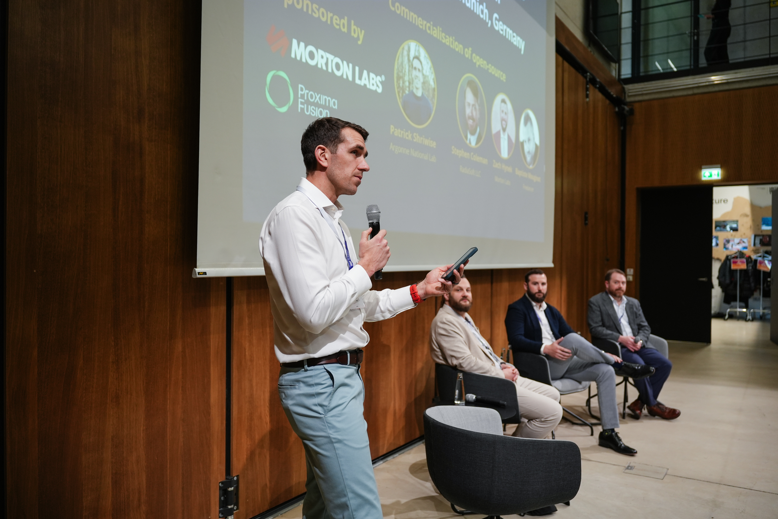 A panel discussion at OSSFE 2026