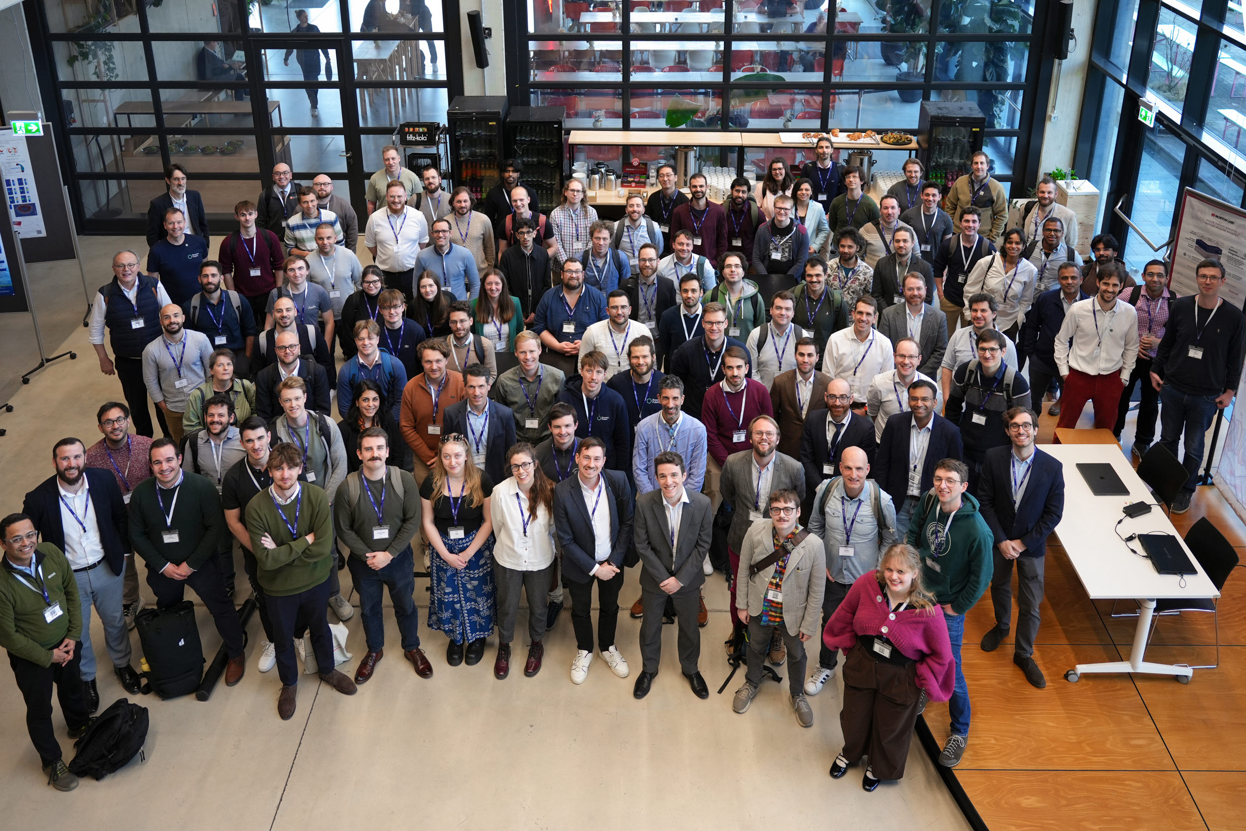 Group photo of OSSFE 2026 attendees in Munich